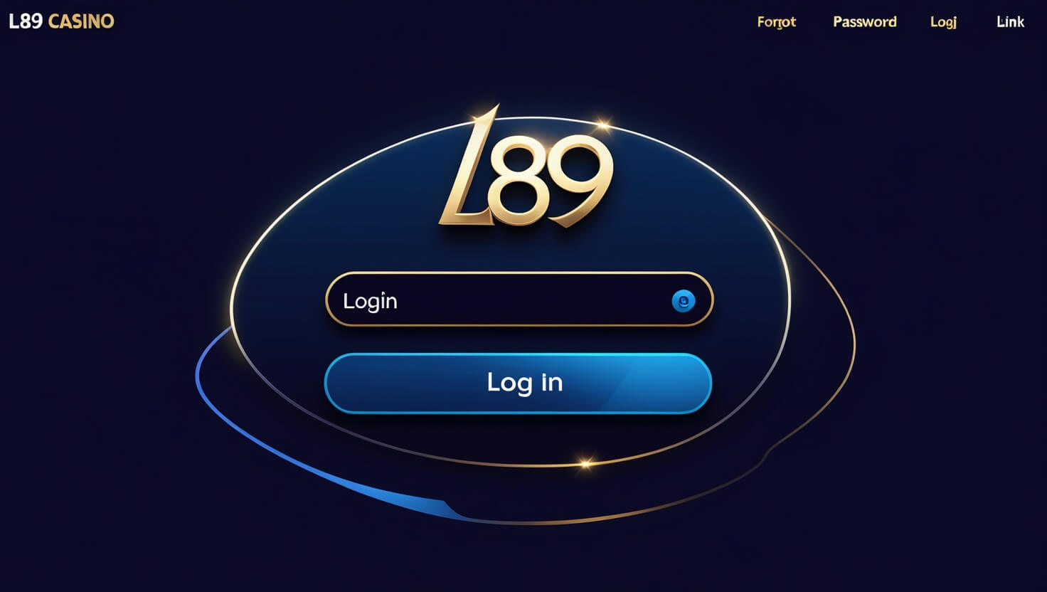 L89 Casino Login Page